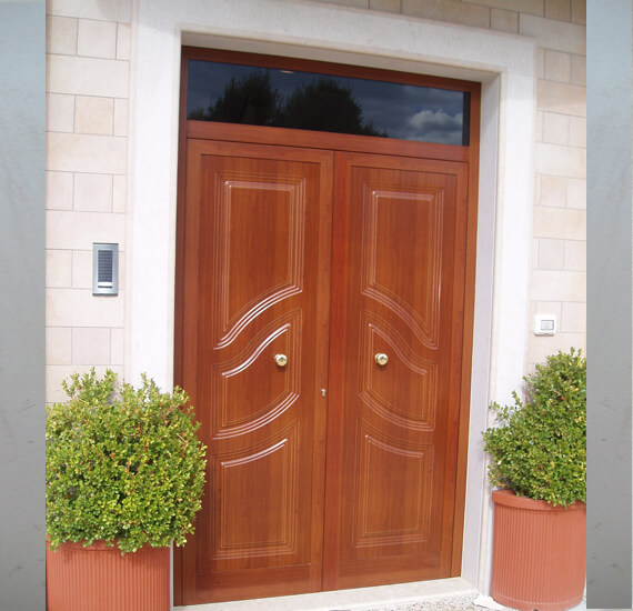 Portes d’entrée en aluminium